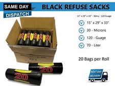 200 Heavy Duty Black Bin