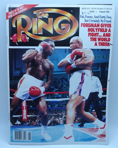The ring magazine august 1991 - august,