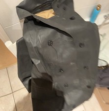 rubber mackintosh raincoat