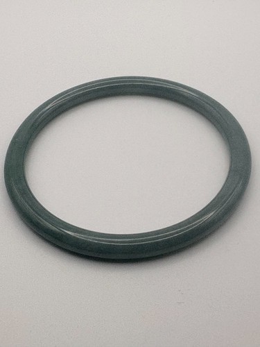 Real blue water jadeite bangle - water,