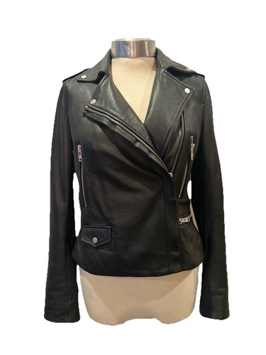 Muubaa black leather - black, biker
