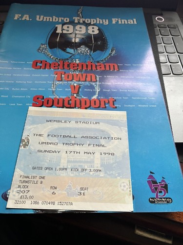 1998 cheltenham town - 1998,