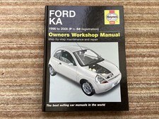 HAYNES MANUAL FORD KA H/BACK &
