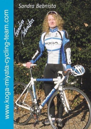 Cycling card sandra - cycling,