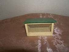 VINTAGE TOY FARM WOOD HEN RABBIT COOP / CAGE