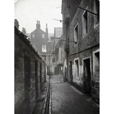 Annan Expired Lane Glasgow Scotland Photograph Canvas Wall Art Print Poster
