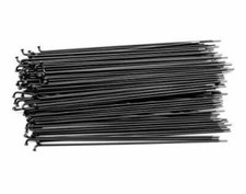United Supreme Plain Guage BMX Spokes Black Pack of 40 with Nipples 180-194mm