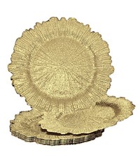 Gold Elegant Reef Plastic