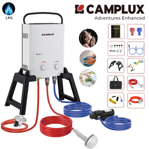 Camplux 10kw gas hot water - gas,