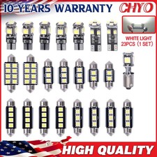 23X LAMP BULB CANBUS LED CAR