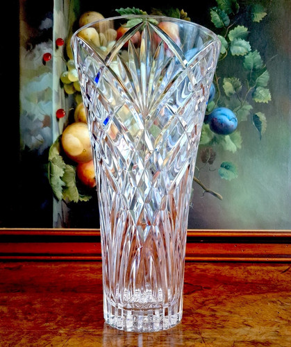 Extra large crystal vase - extra,