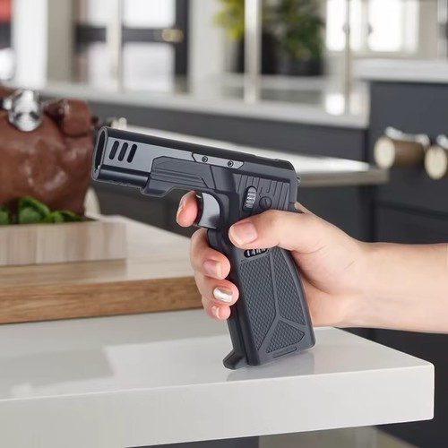 Black kitchen blow torch - black,