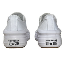 CONVERSE Move Platform Trainers Girl Size UK 3 EU 35 Chuck Taylor All Star White
