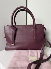 Radley Burgundy Medium Ziptop