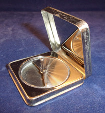 Vintage White Metal Chrome