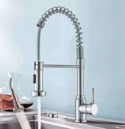 Monobloc silver kitchen sink - monobloc,