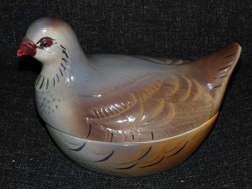 Rare vintage faience pate - rare,
