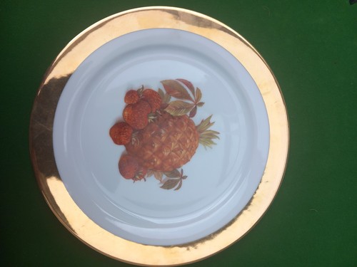 Antique heinrich gilded dinner - heinrich,
