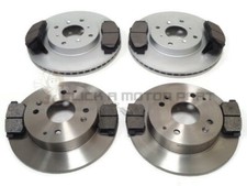for HONDA CIVIC MB6 1.8 VTI 1997-2001 FRONT & REAR BRAKE DISCS AND PADS SET NEW