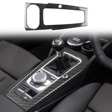For Audi A3 S3 RS3 8V 2013-2019 Real Carbon Fiber Console Trim without START