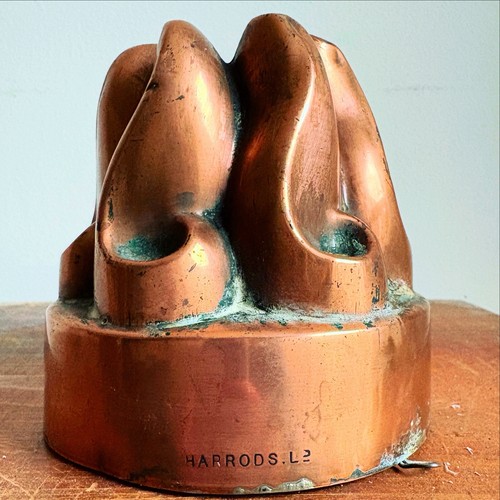 Victorian copper jelly mould - jelly,