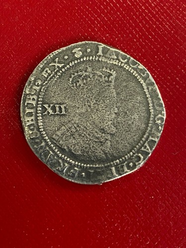 Rare james i shilling - vi,