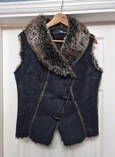 Jane Norman Faux Fur Gilet UK