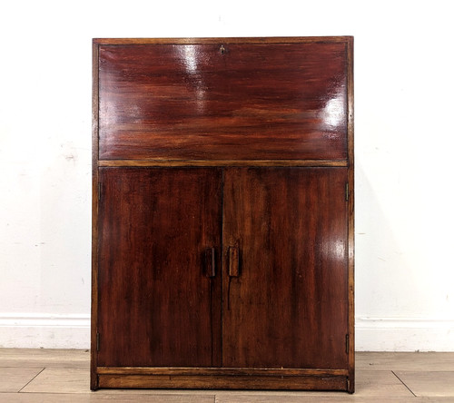 Bureau bookcase vintage - vintage, teak