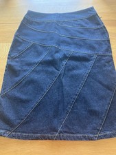 Cotton Traders Denim Skirt 12