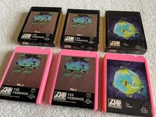 Rare Collectable Yes Progressive Rock 8 Track Cartridge Bundle 3 Cartridges