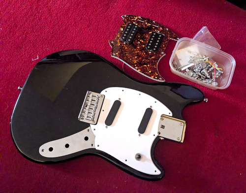 Mustang guitar body w - mustang,