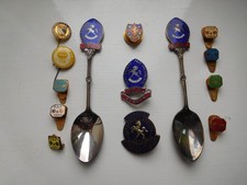 Vintage Mid-20th Century Francis Drake Fellowship Enamel Badges - Bowls