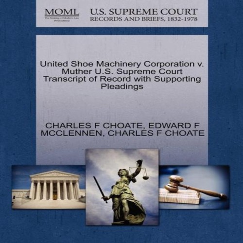 United shoe machinery - united,