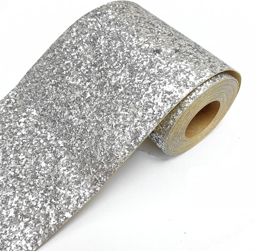 Silver chunky glitter - silver,