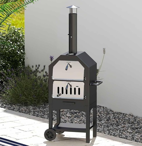Pizza oven charcoal bbq - oven,