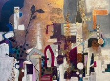 Unusual Picasso Inspired Large