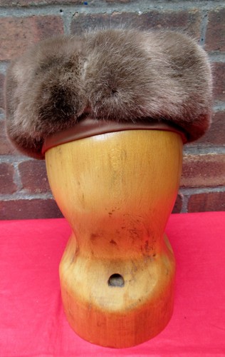Womens vintage faux mink fur - faux,