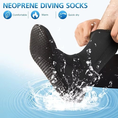 3mm neoprene diving socks - 3mm,