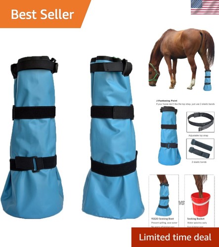 Complete hoof treatment boot - complete,