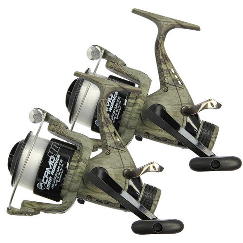 Camo carp runner reels - 2,