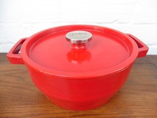Pyrex Red Cast Iron Casserole