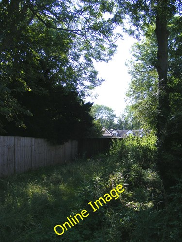 Photo 6x4 the rear entrance - the, to