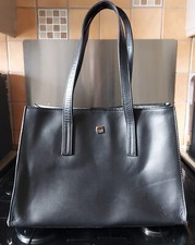 Storm London black leather