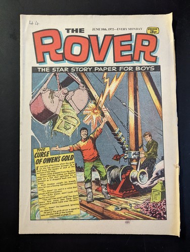 Rover comic june 10th 1972 - comic,,