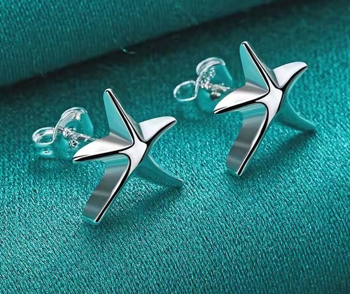 925 sterling silver starfish - 925,