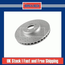 2x Brake Discs Vented Grooved