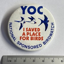 Collectible pin badge RSPB YOC