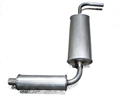 Rear silencer sprite midget - rear,