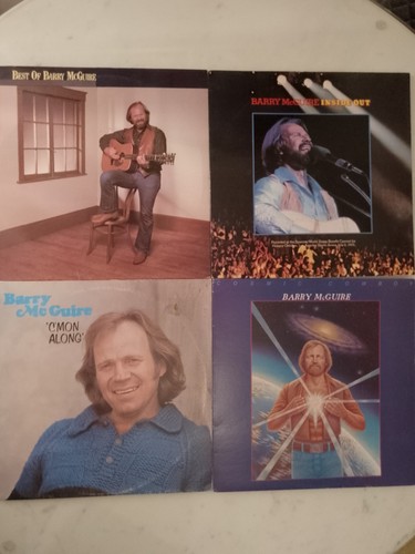 Barry mcguire lp - 4x, lot