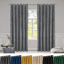 Luxury Crushed Velvet Curtains
